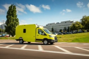 Ambulance testing is underway at the Dunton Technical Cen...
